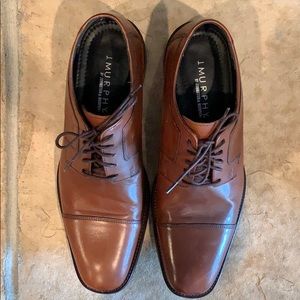 J. Murphy Brown Cap Toe Lace Up Shoes
